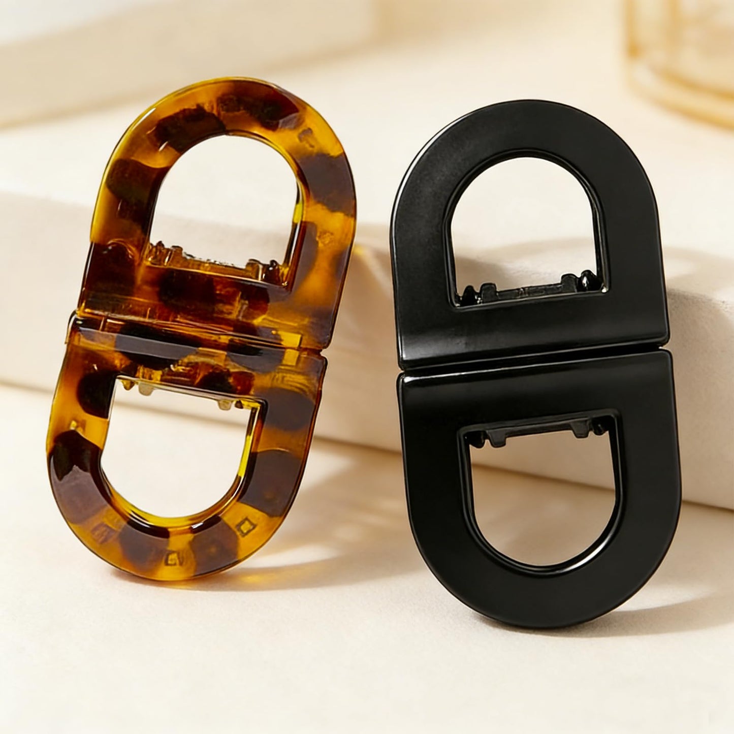 Magnetic Hair Clips – Strong Hold No-Slip Magnetic Hair Styling Clips for Women, Seamless 2-in-1 Design for Easy Everyday Hairstyles, Clip No Crease, Perfect for Daily Hair Styling（2.95 in*1.18 in）