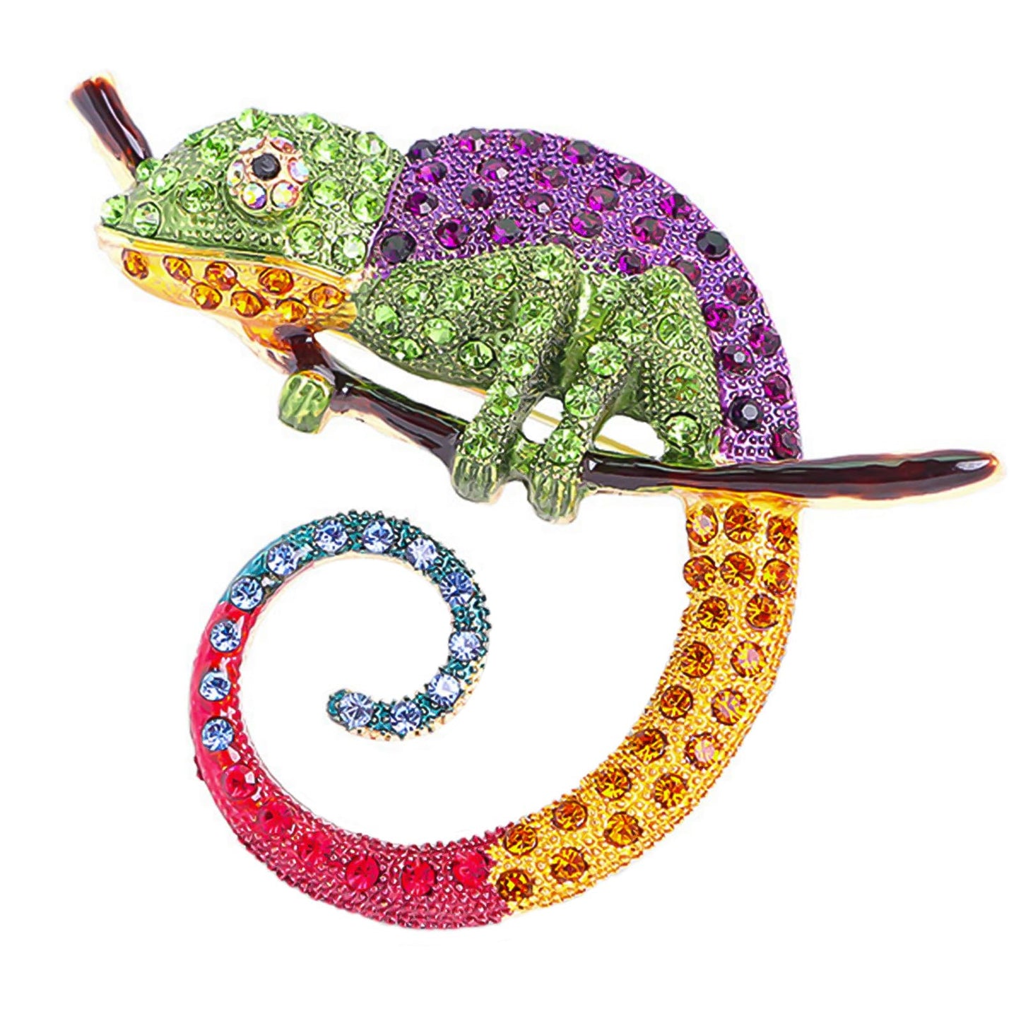 HETICA Animal Brooch for Women, Funny and Cute Flower Brooch Safety Pins Clothing Backpack Hat Decoration Enamel Pins Fashion Women Brooches and Pins Jewelry