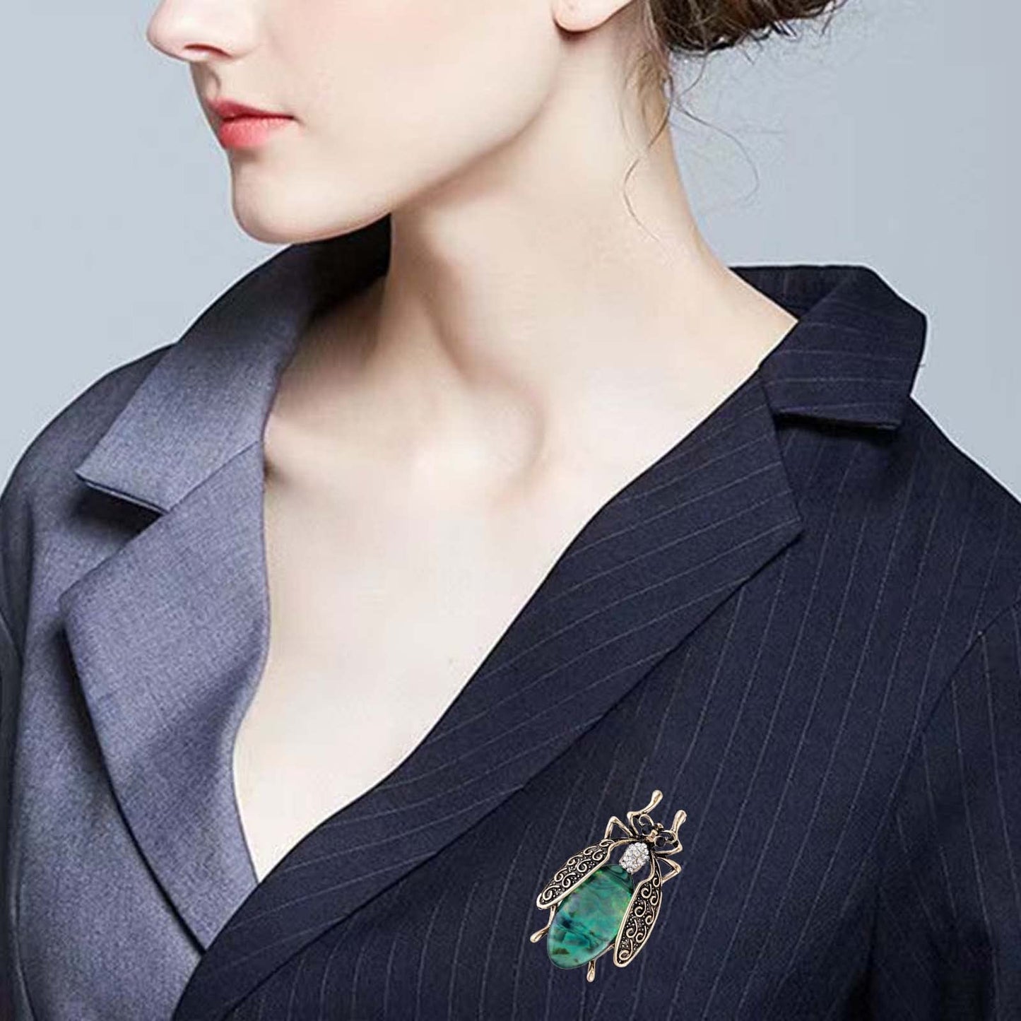 HETICA Animal Brooch for Women, Funny and Cute Flower Brooch Safety Pins Clothing Backpack Hat Decoration Enamel Pins Fashion Women Brooches and Pins Jewelry