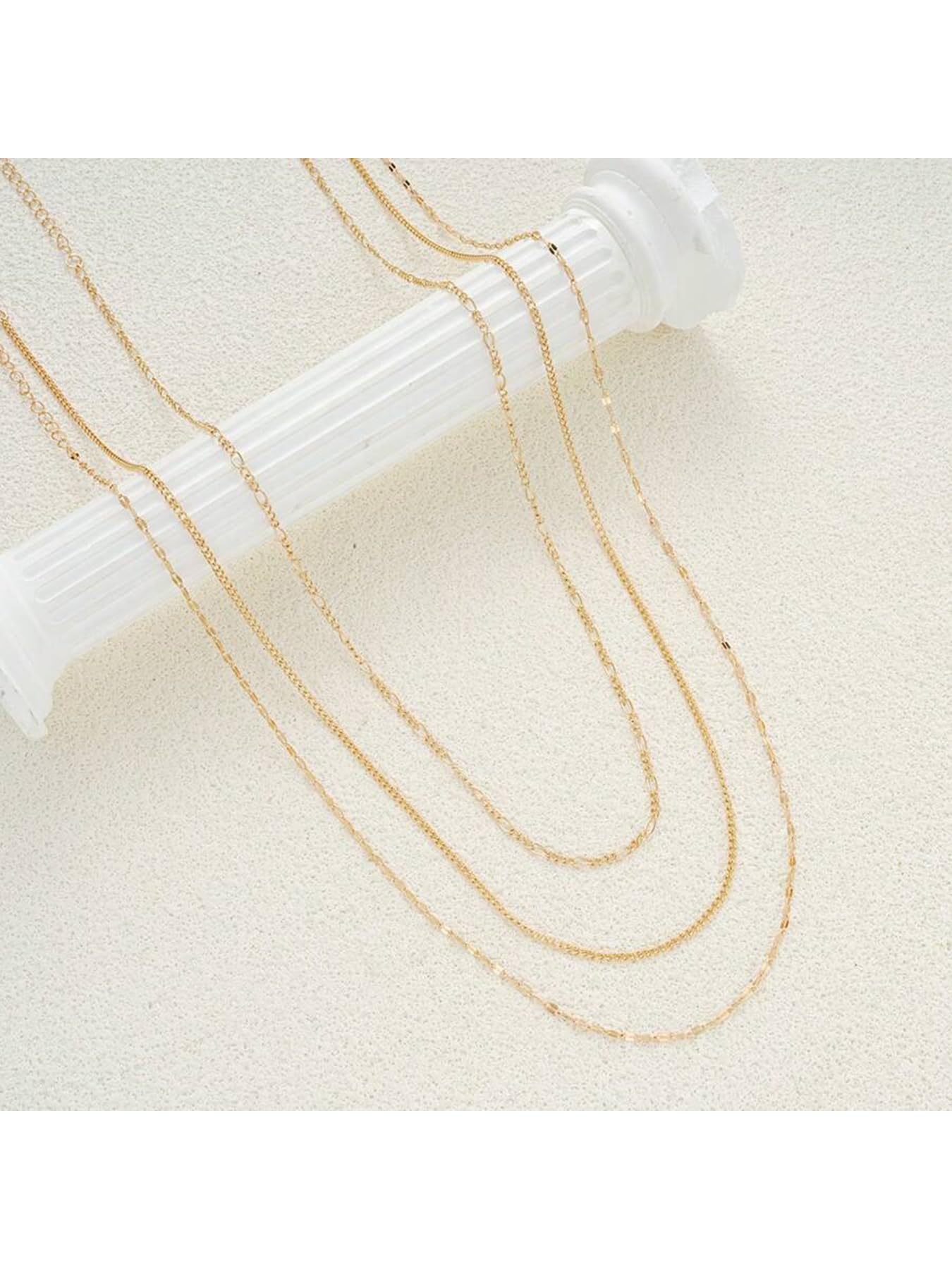 Longita 3pcs Layered Belly Chain Gold Waist Chain for Women Waist Jewelry for Women Gold Belly Chains Summer Stomach Jewelry Trendy Simple Sexy Body Chains Non Tarnish Waterproof Plus Size