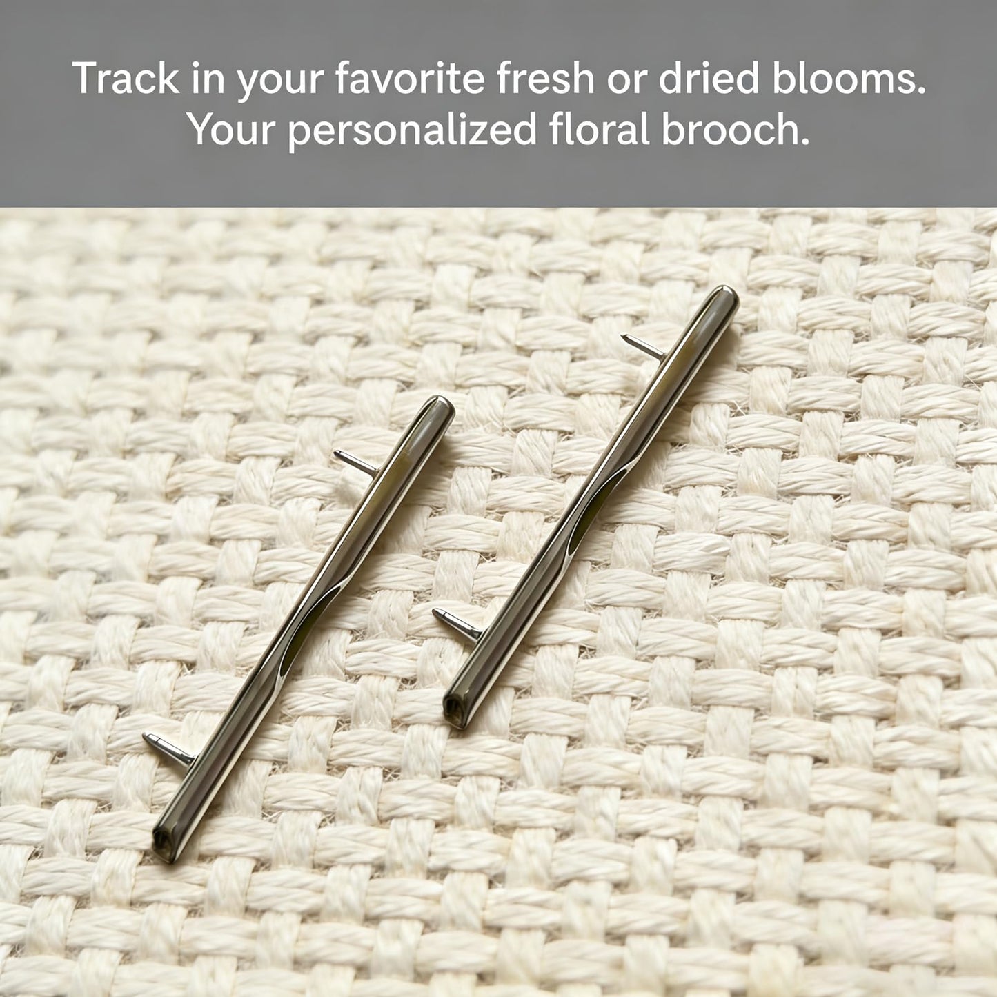 A Kind Brooch - Every Bloom Tells a Different Story, Branch-Shaped Flower Insert Brooch, DIY Elegant Jewelry for Women Men (1pcs)