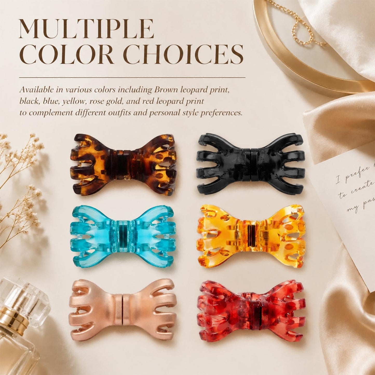 ASTRULUME 2Pcs Magnetic Hair Clips, Strong Hold No-Slip Styling Clips for Layered Styles, Half-Updos and Braids, Seamless 2-in-1 Clavicle Design, Multiple Colors(Blue)