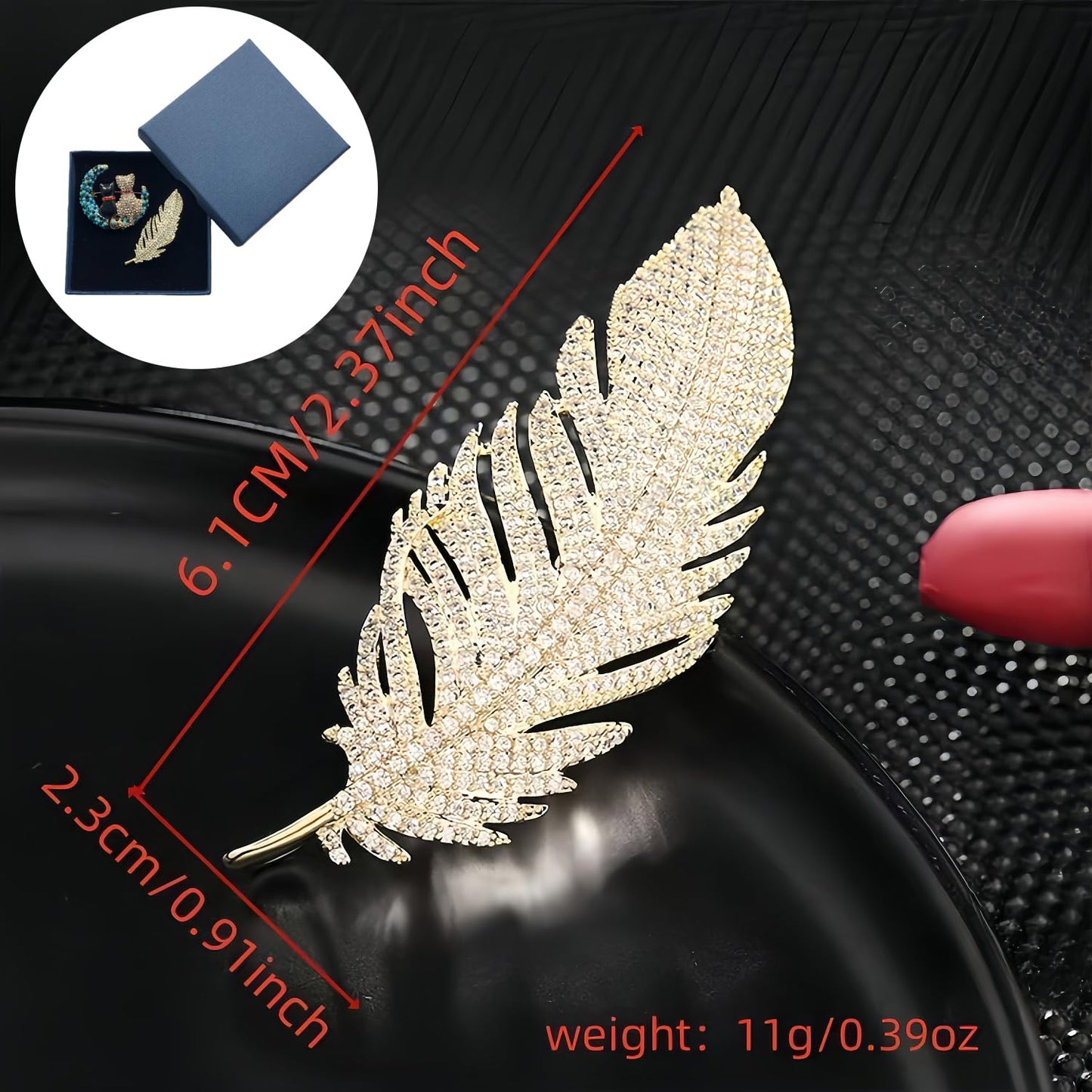 Yaximhozz 2pcs Rhinestone Brooch Pin for Women Dress Elegant Stylish Crystal Brooches Fashion Accessories Pins Lapel Boutonniere Ideas Wedding Christmas Birthday Jewelry Easter Gift (04 Blue/Gold)