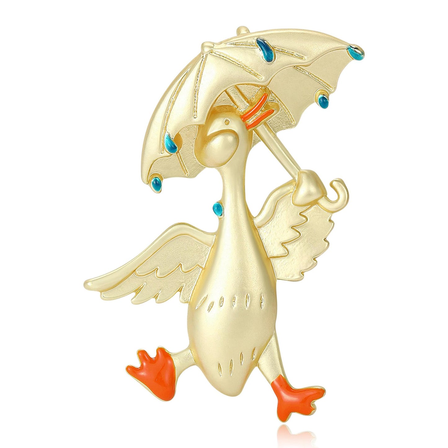 Duck Brooch for Women Cute Duck Pin Birthdays and Holidays for Family Friends