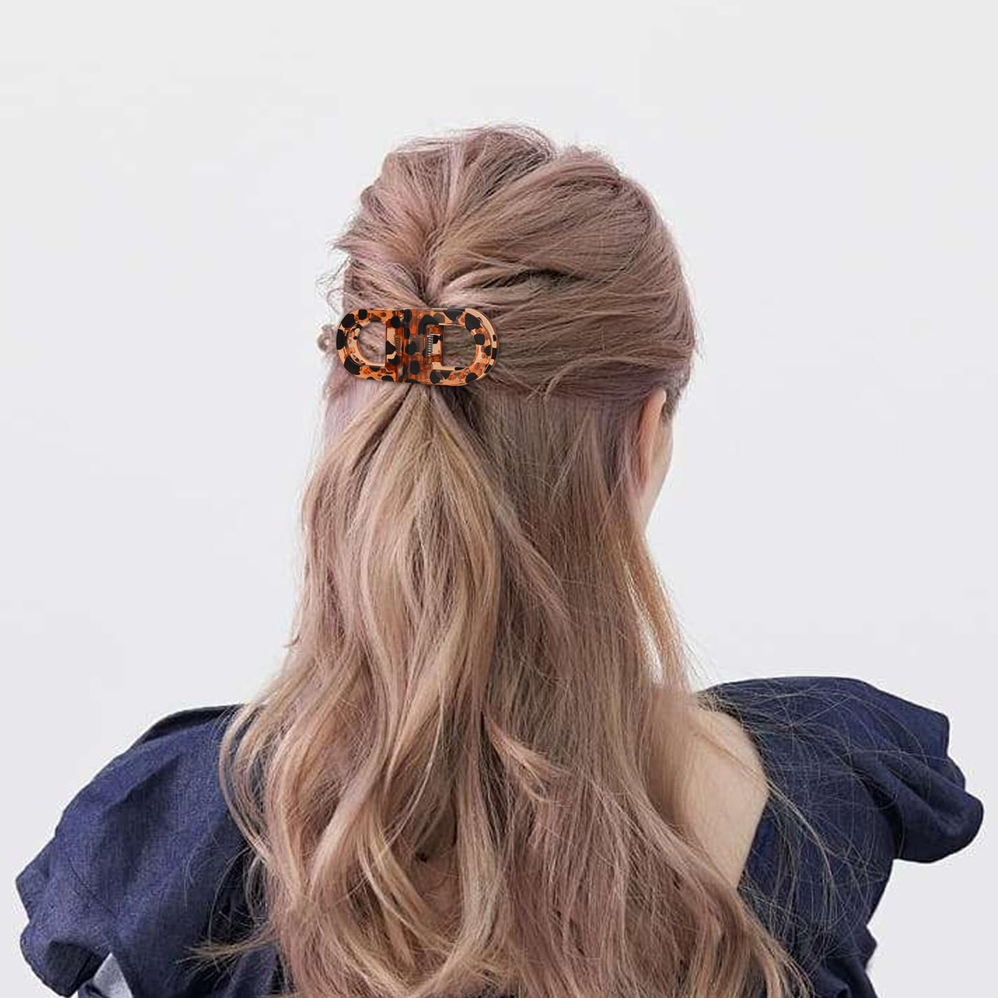 Magnetic Hair Clips, Strong Hold No-Slip Magnetic Hair Styling Clips, Clip No Crease Hair Types Strong Hold, Seamless 2-in-1 Design for Easy Everyday Hairstyles (New-4pcs)