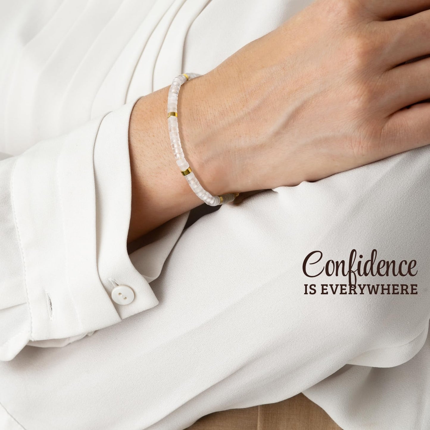 ZOKCC Inspirational Gifts Bracelets for Women Healing Natural Stone Bracelets - Appreciation Thank You Gifts for Coworkers Teacher Boss Nurse Employee Friend Farewell