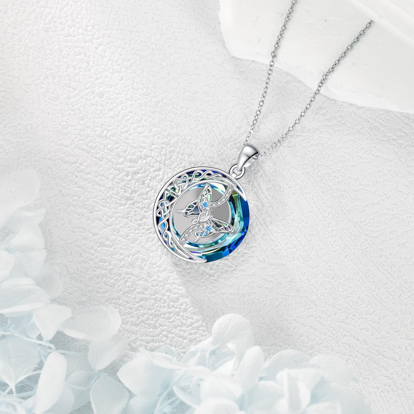 MONGAS Butterfly Necklace Sterling Silver Butterfly Pendant Necklace Jewelry Gifts for Women