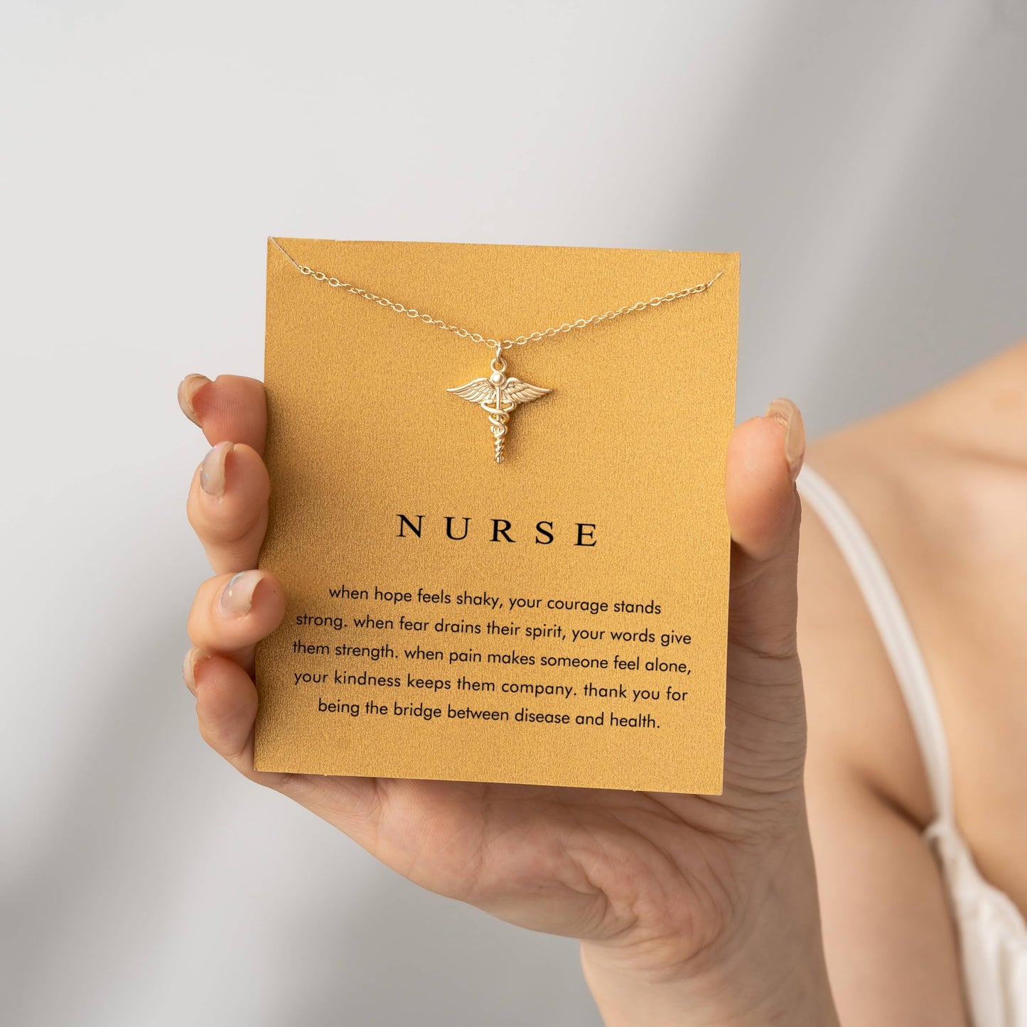 Baydurcan Nurse Gifts for Women Necklace Gifts for Nurses Nurse necklaces for women (Nurses)