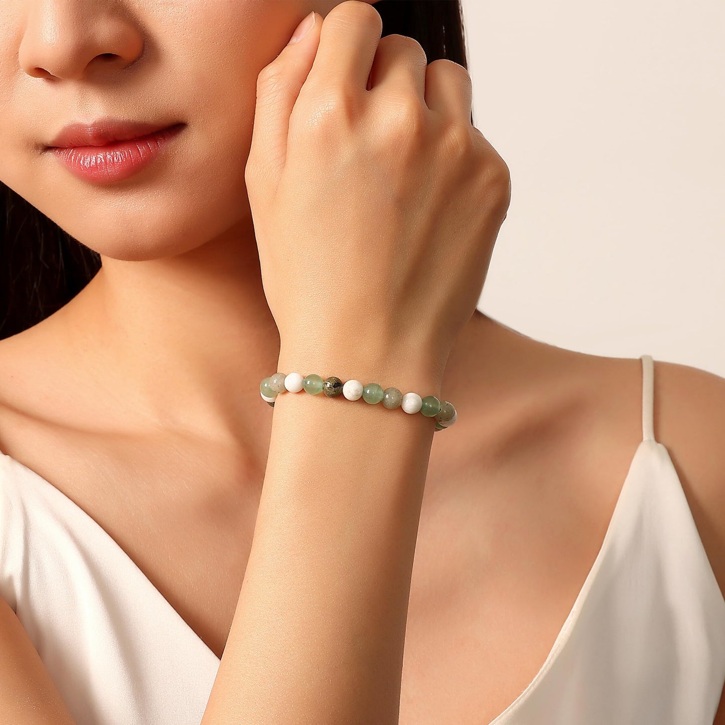 NUKAYAI Retirement Gifts for Women Friends Farewell Going Away Gifts for Coworkers Leaving Divorce Graduation Gift for Women Sister Daughter Bracelets Healing Crystals Bracelet for Your Next Chapter