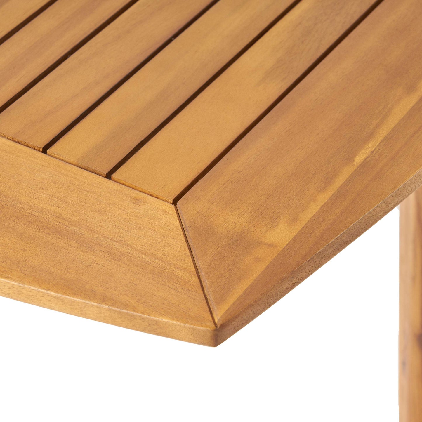 Christopher Knight Home Stamford Outdoor Acacia Wood Expandable Dining Table, Teak