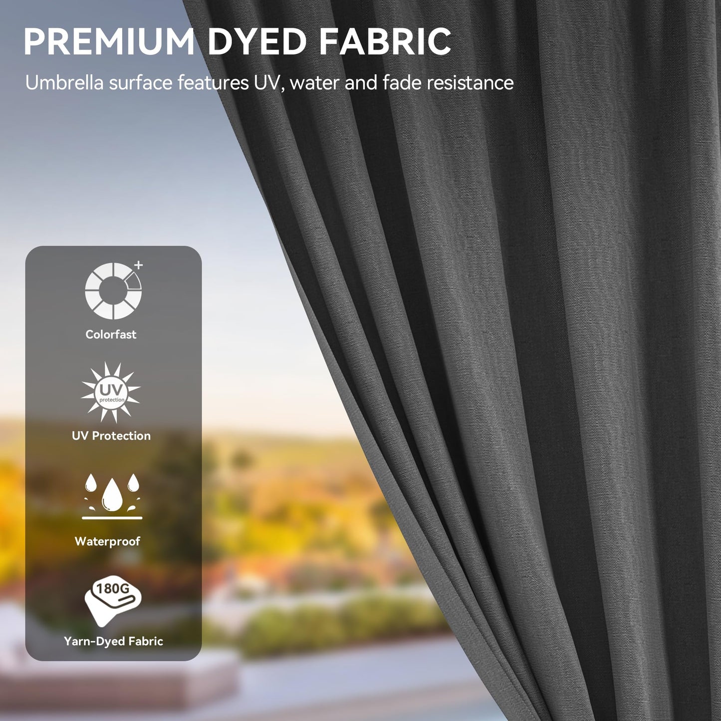 YITAHOME 10X12FT White Hardtop Metal Gazebo Patios Double Roof Canopy Aluminum Frame Garden Gazebo Tent Curtains Netting for Patios Backyards Decks Lawns