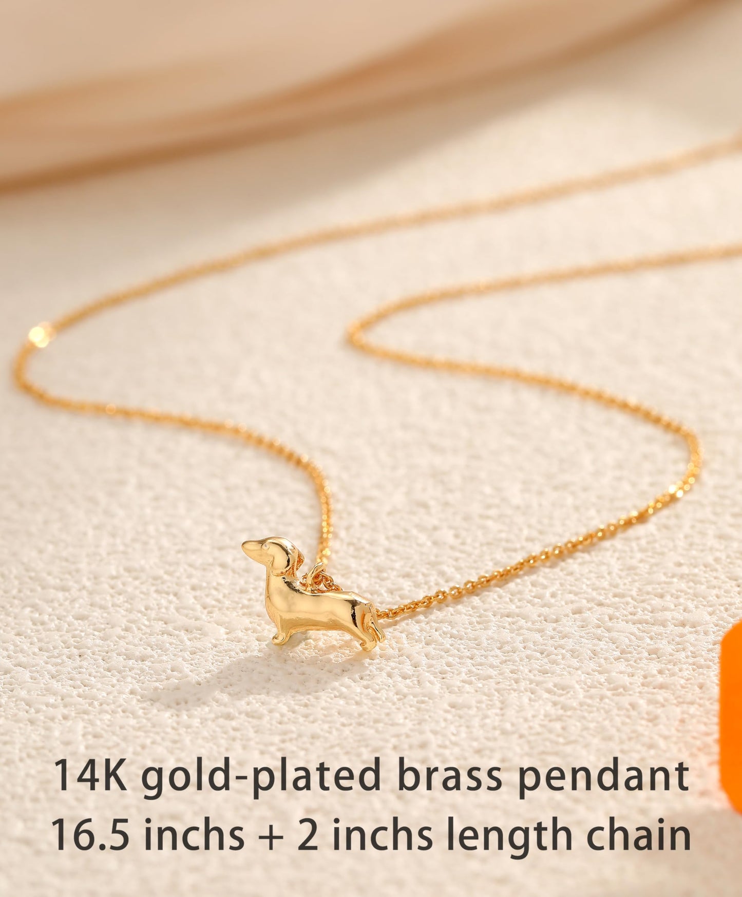 OBSUN Dachshund Gifts for Women Wiener Dog Gifts Cute Dachshund Necklace Weenie Dog Accessories for Women (Dachshund)