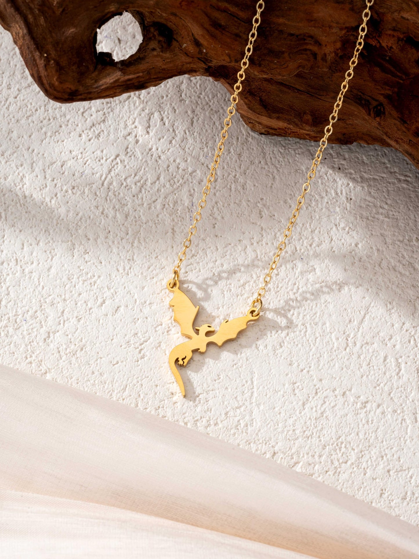 Baydurcan Dragon Necklace for Women Inspirational Gifts for Women Dragon Jewelry (Dragons)