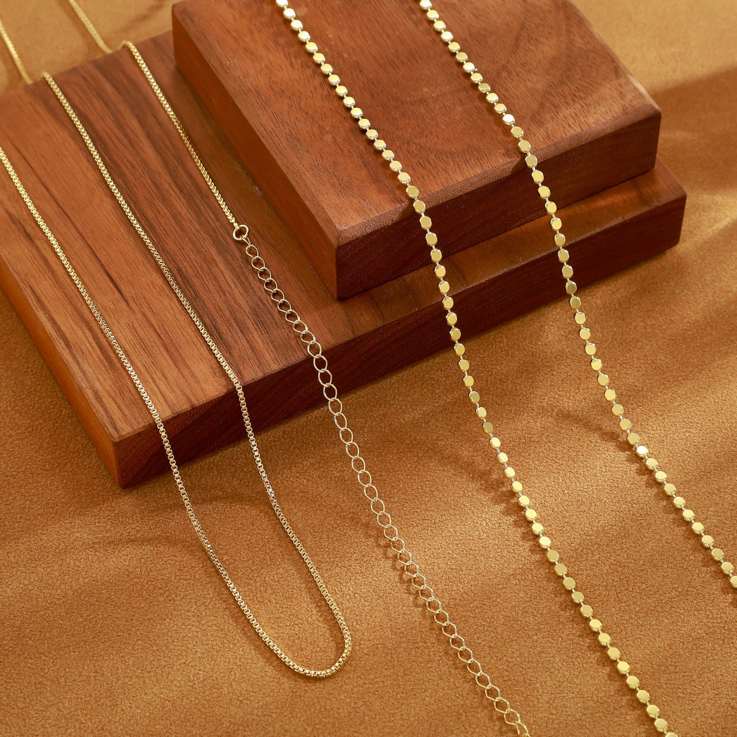 HABIKIP 14K Gold Plated Waist Chain for Women, 2PCS Dainty Layered Boho Gold Plated Belly Chain Belt Sexy Bikini Beach Box Waist Chain Adjustable Waterproof Body Chain Jewelry Accessories for Women