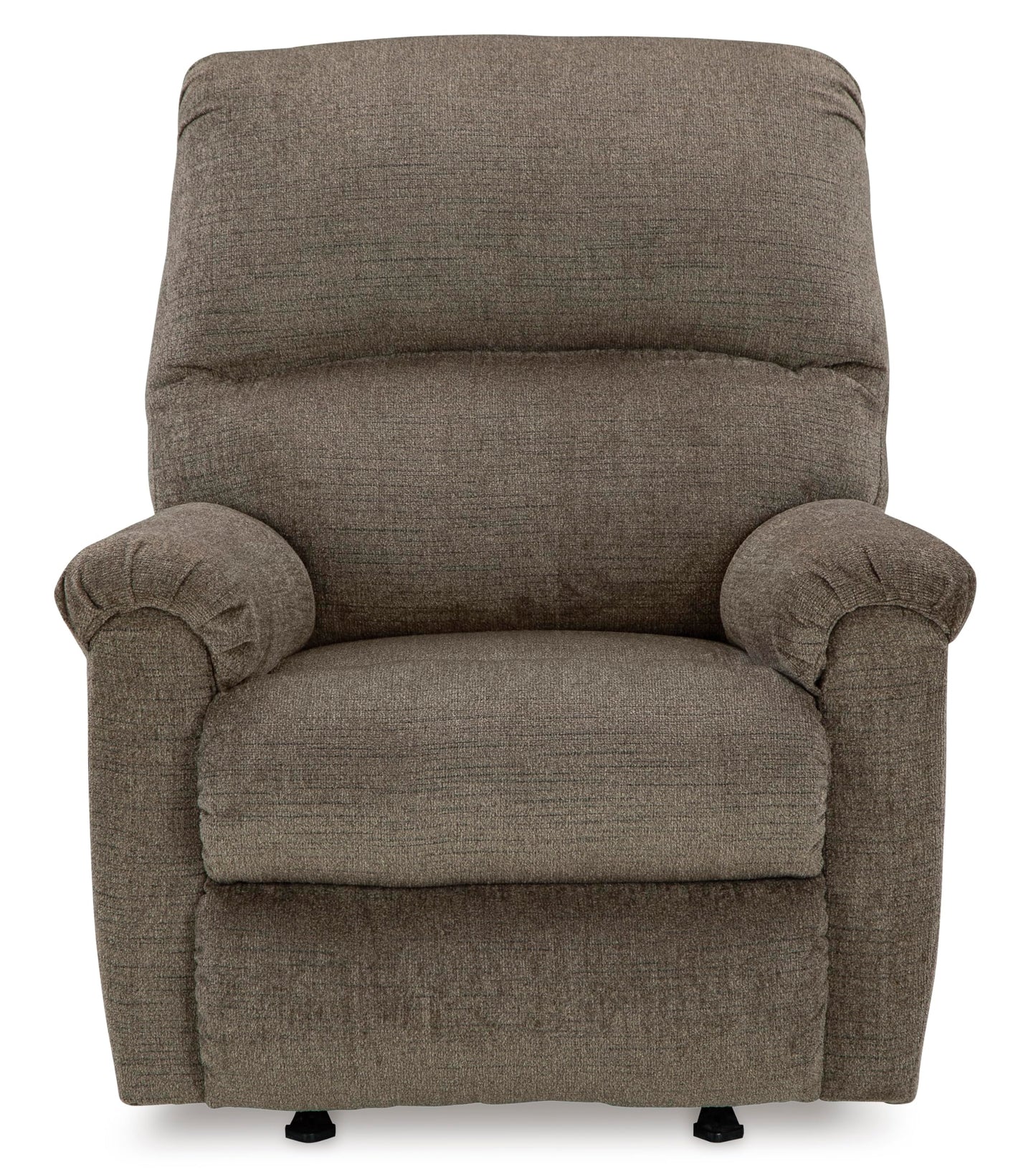 Signature Design by Ashley Stonemeade Casual Manual Rocker Recliner, Dark Brown