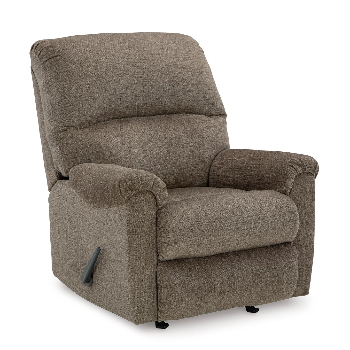 Signature Design by Ashley Stonemeade Casual Manual Rocker Recliner, Dark Brown