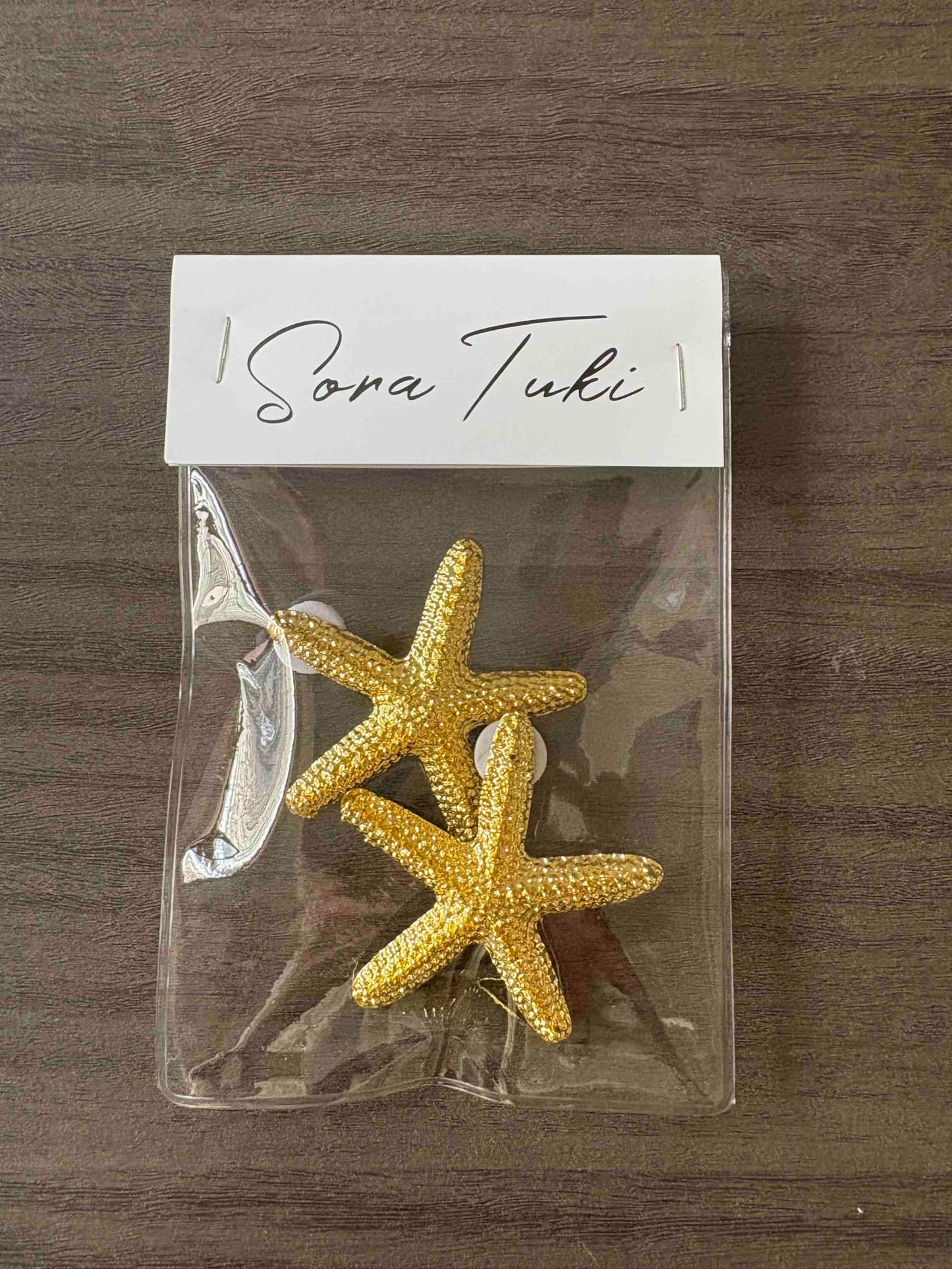 Sora Tuki Starfish Earrings for Women Beach Earrings Ocean Beachy Earring Summer Beach Jewelry for Women