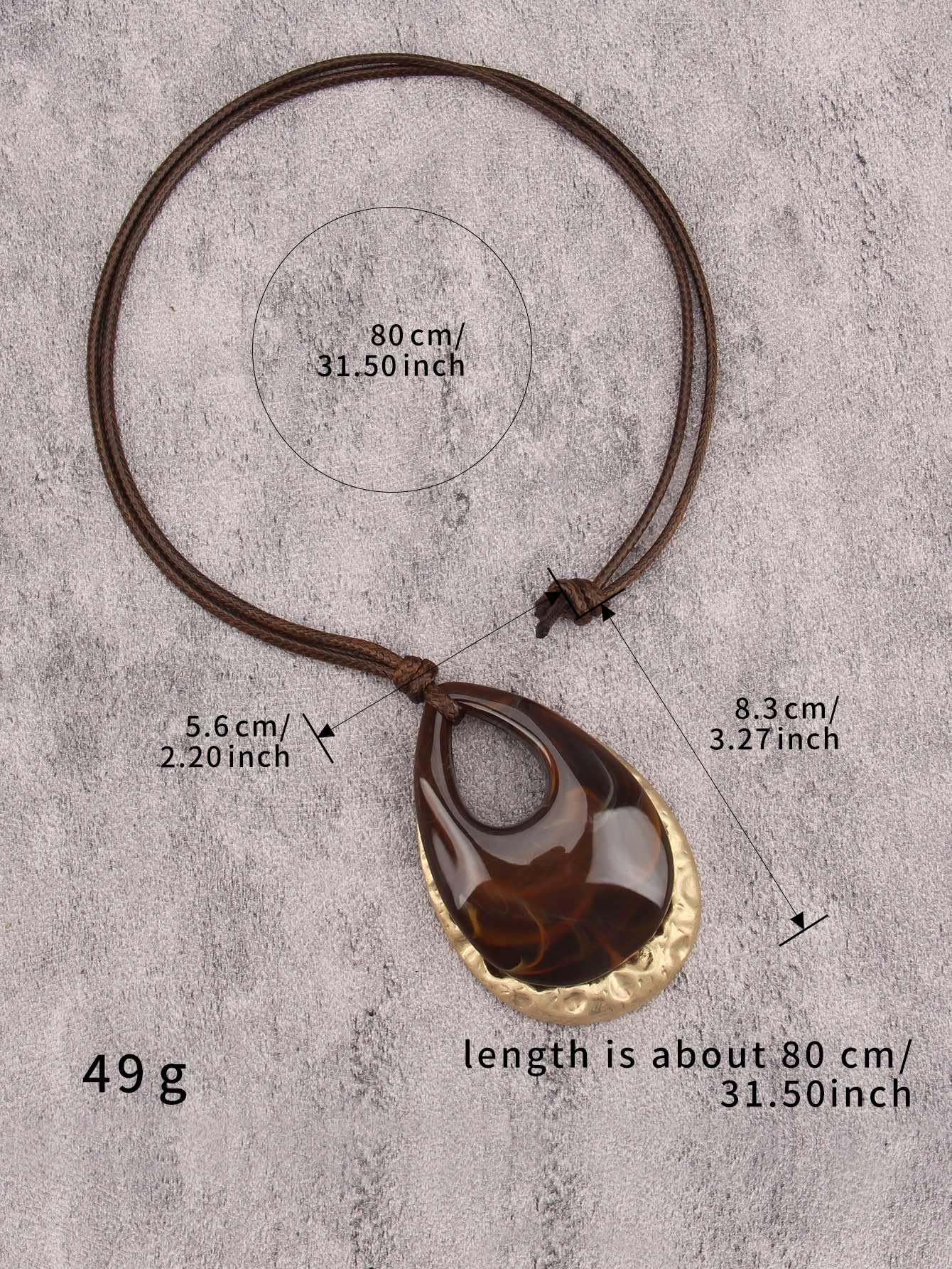 joymiao Boho Chunky Necklace for Women Vintage Hippie Choker with Gold Pendant and Stone Hippie Bohemian Jewelry