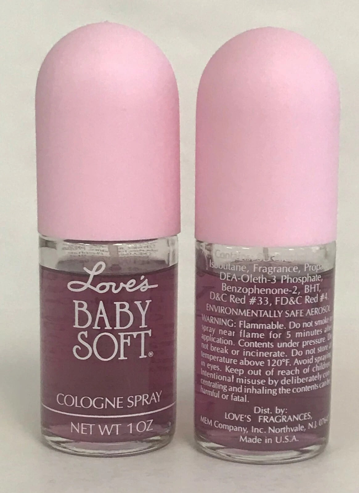 Baby Soft Cologne Spray Set