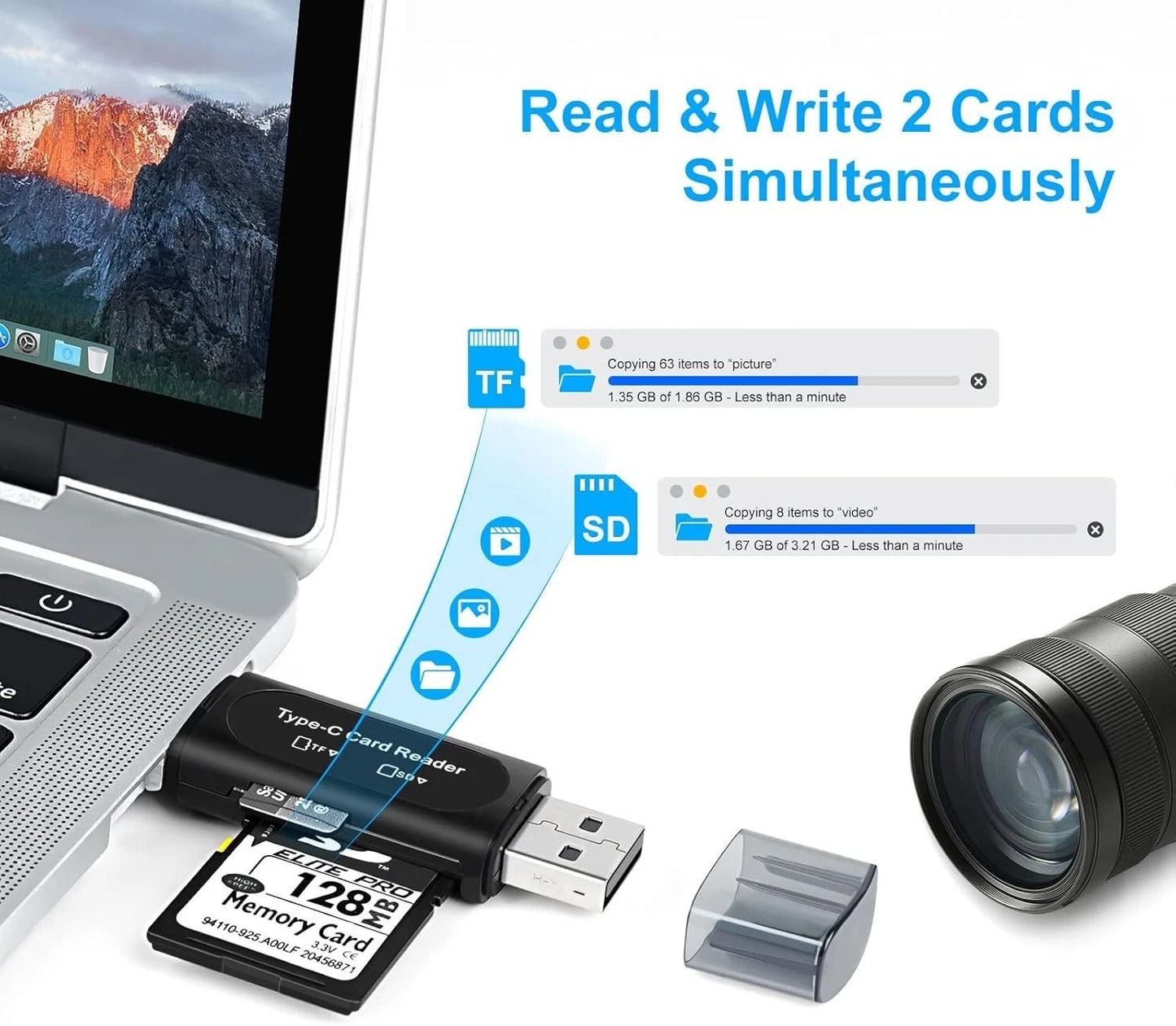 USB 3.0 Card Reader Adapter