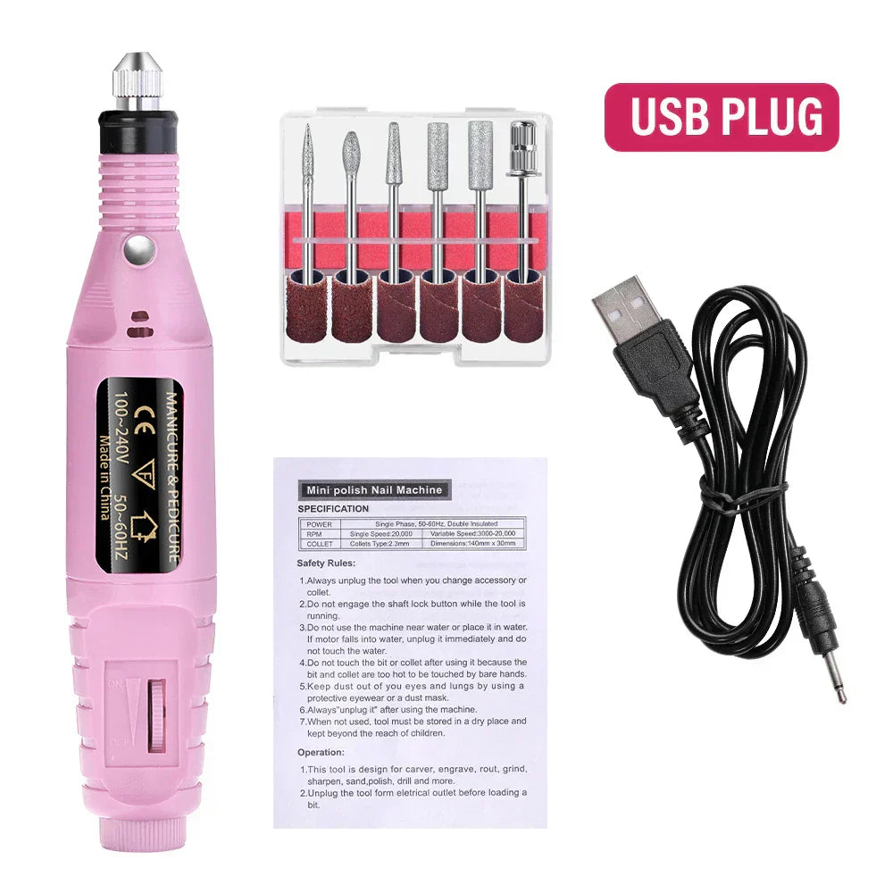 LULAA Electric Nail Drill