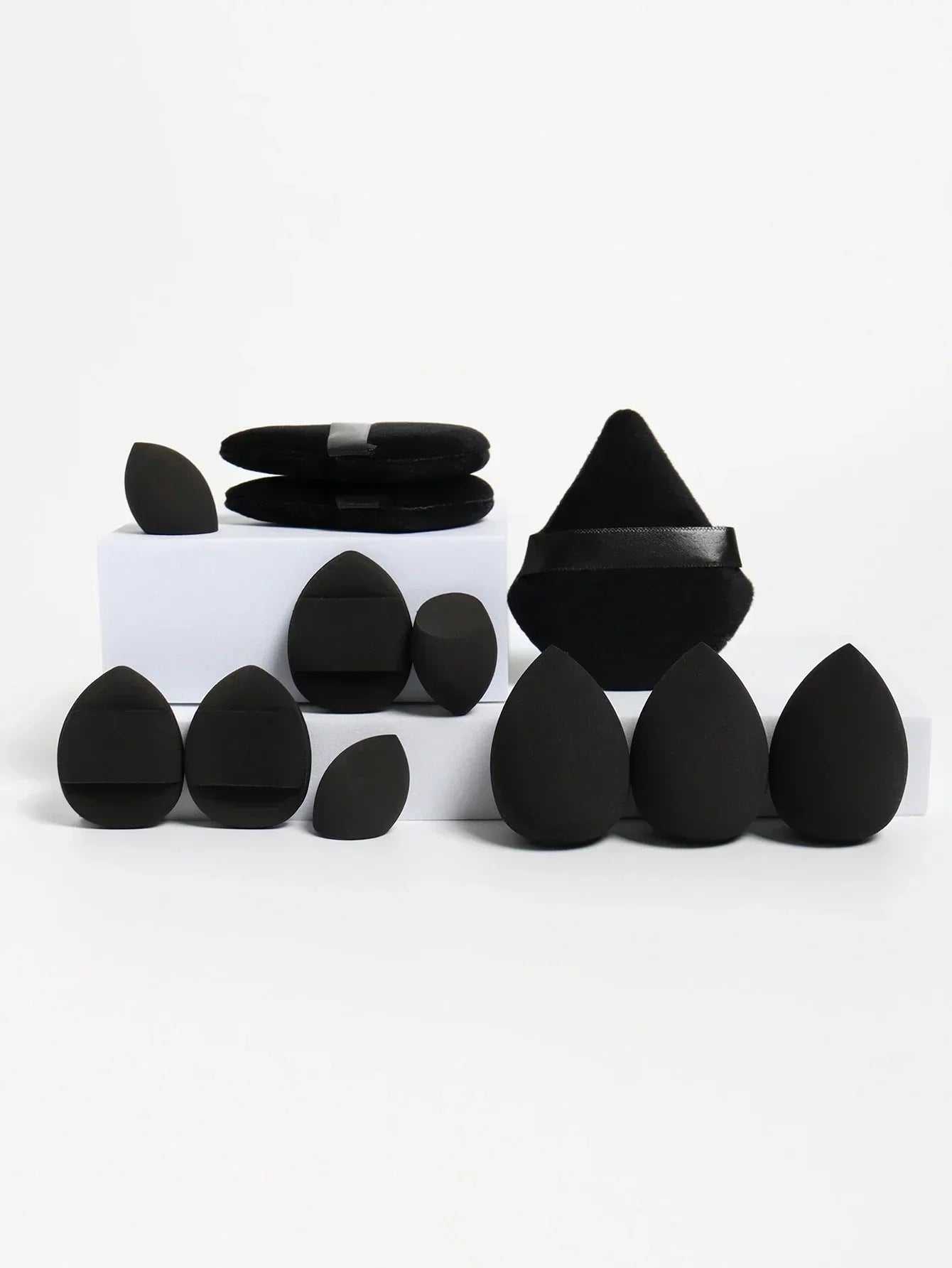 GlamEase 12-Piece Makeup Sponge Set