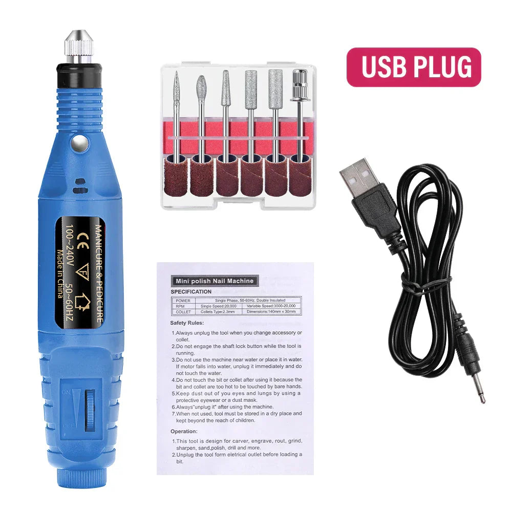 LULAA Electric Nail Drill