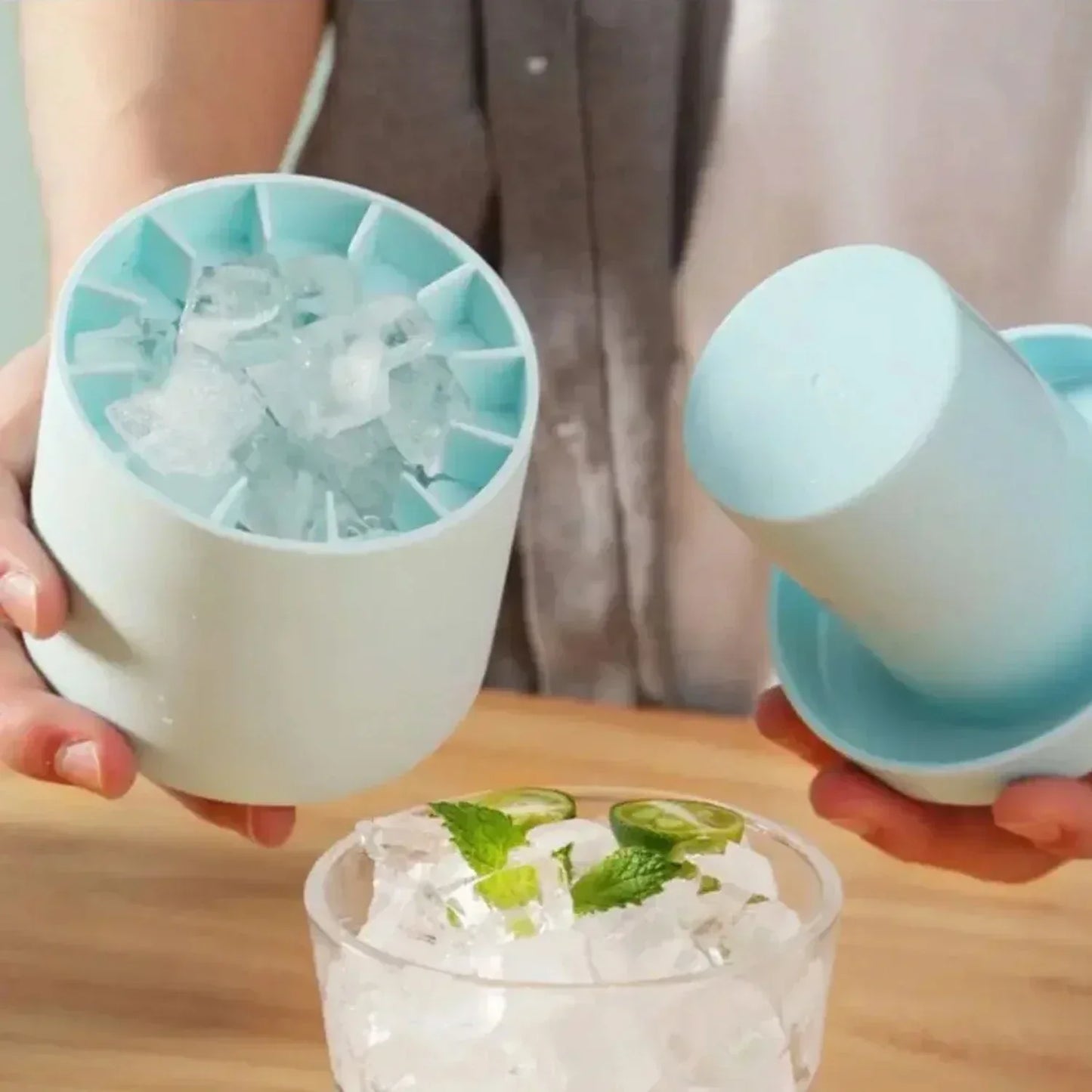 IceFun Silicone Ice Cube Mold