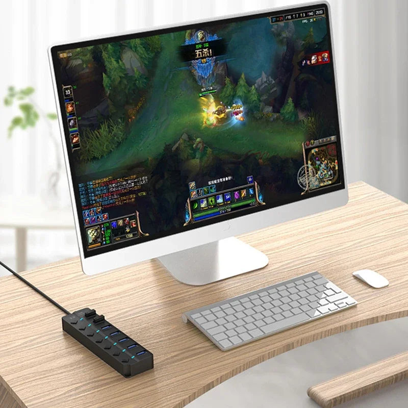 USB 3.0 Hub with Switch