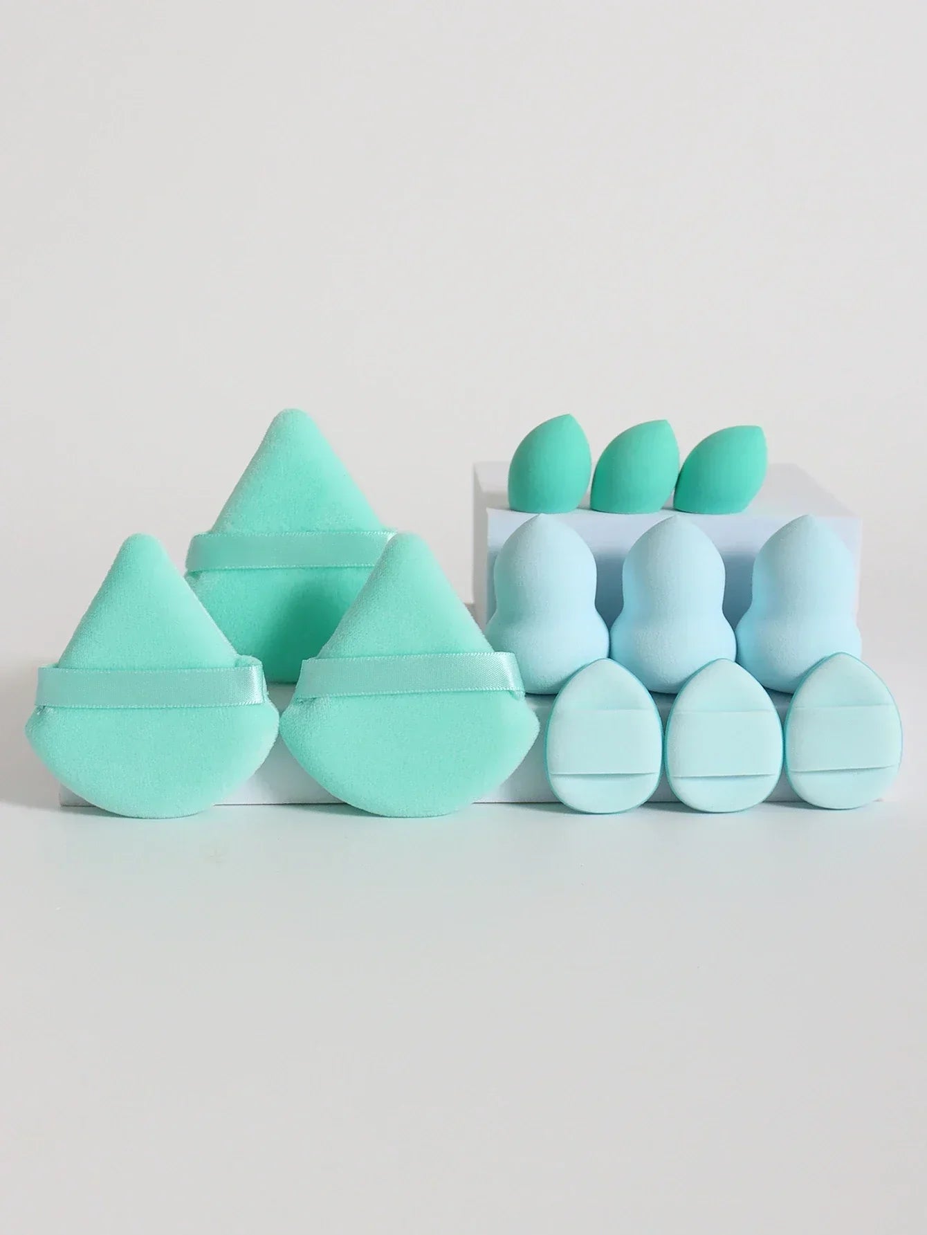 GlamEase 12-Piece Makeup Sponge Set