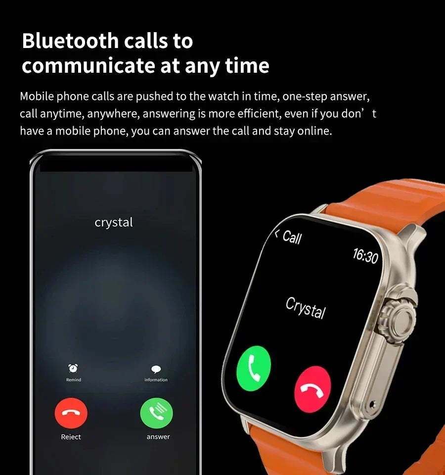 LAXASFIT Smart Bluetooth Watch