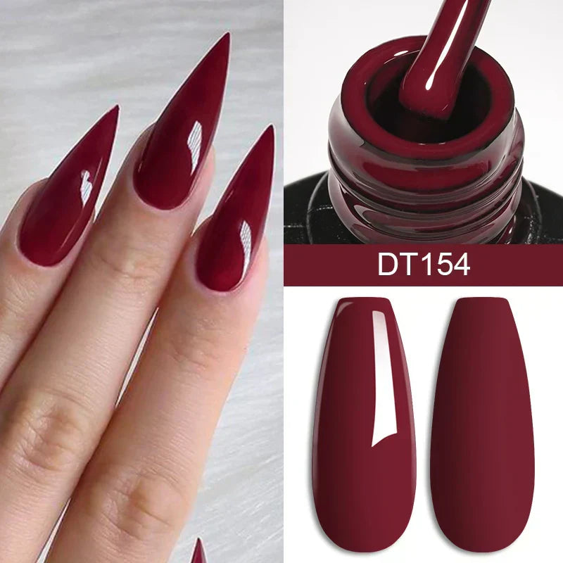 MEET ACROSS Red Gel Polish
