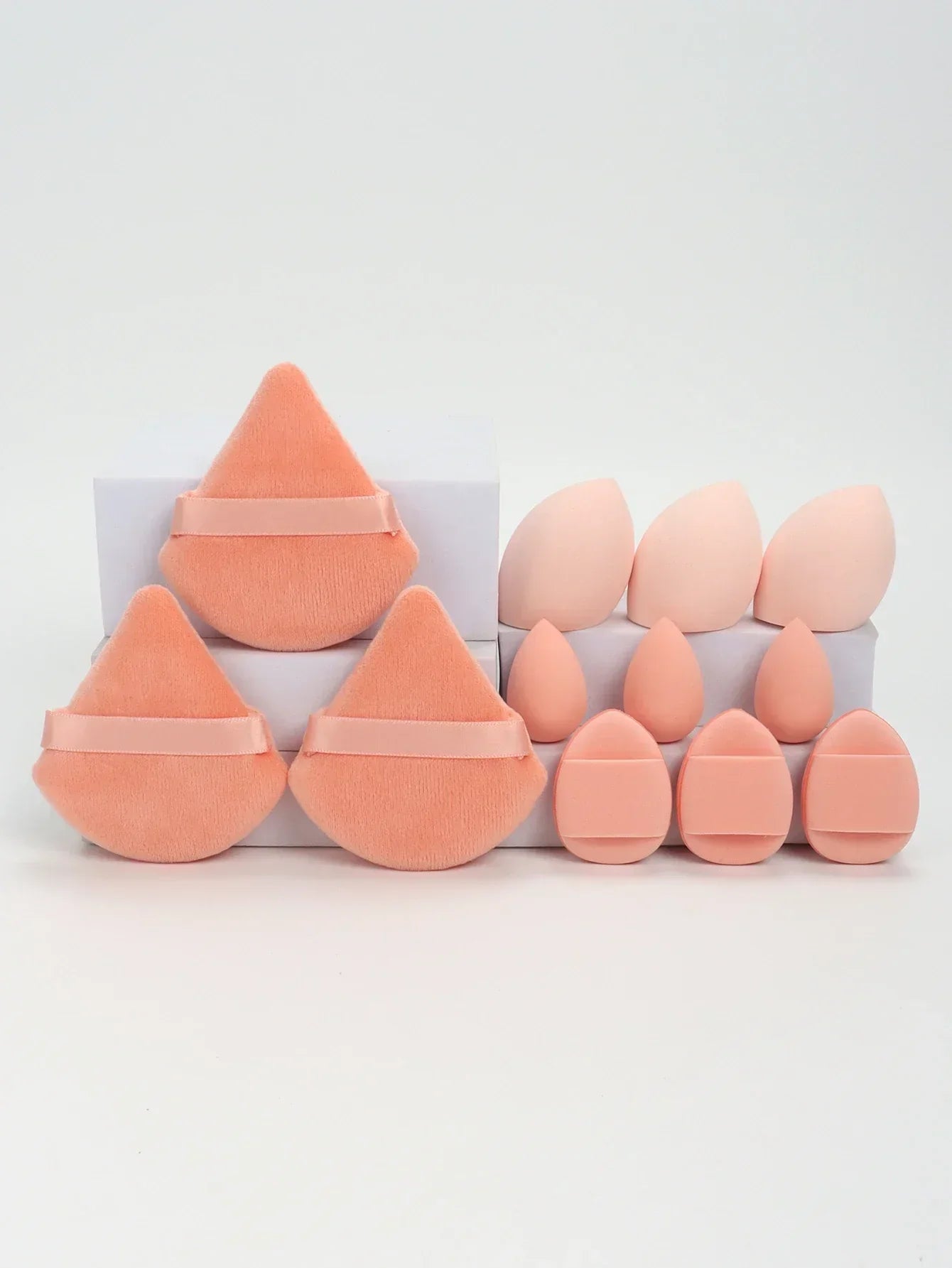 GlamEase 12-Piece Makeup Sponge Set