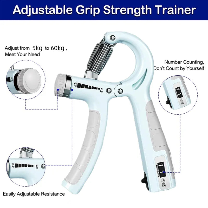 GripMaster Adjustable Hand Trainer
