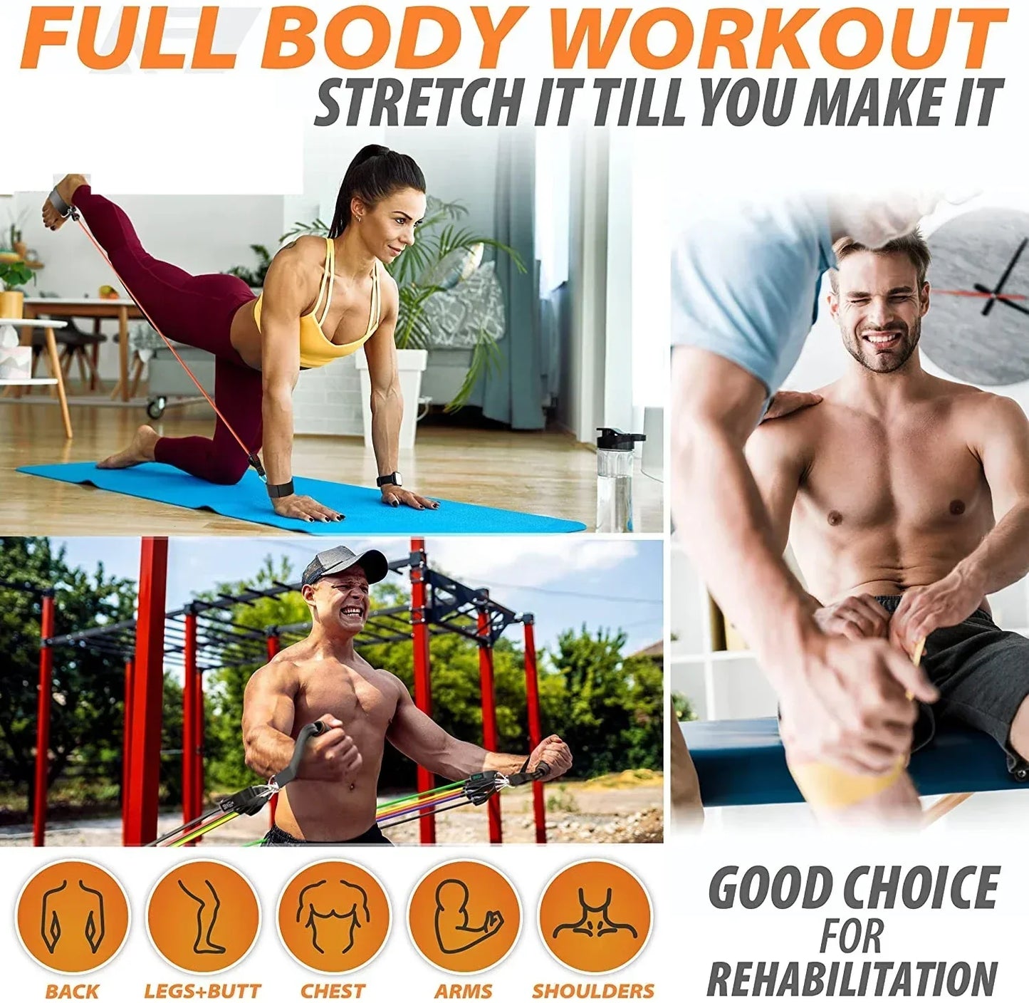 300lb Booty Resistance Band