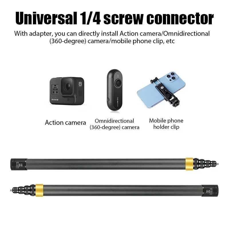 Carbon Fiber Invisible Selfie Stick