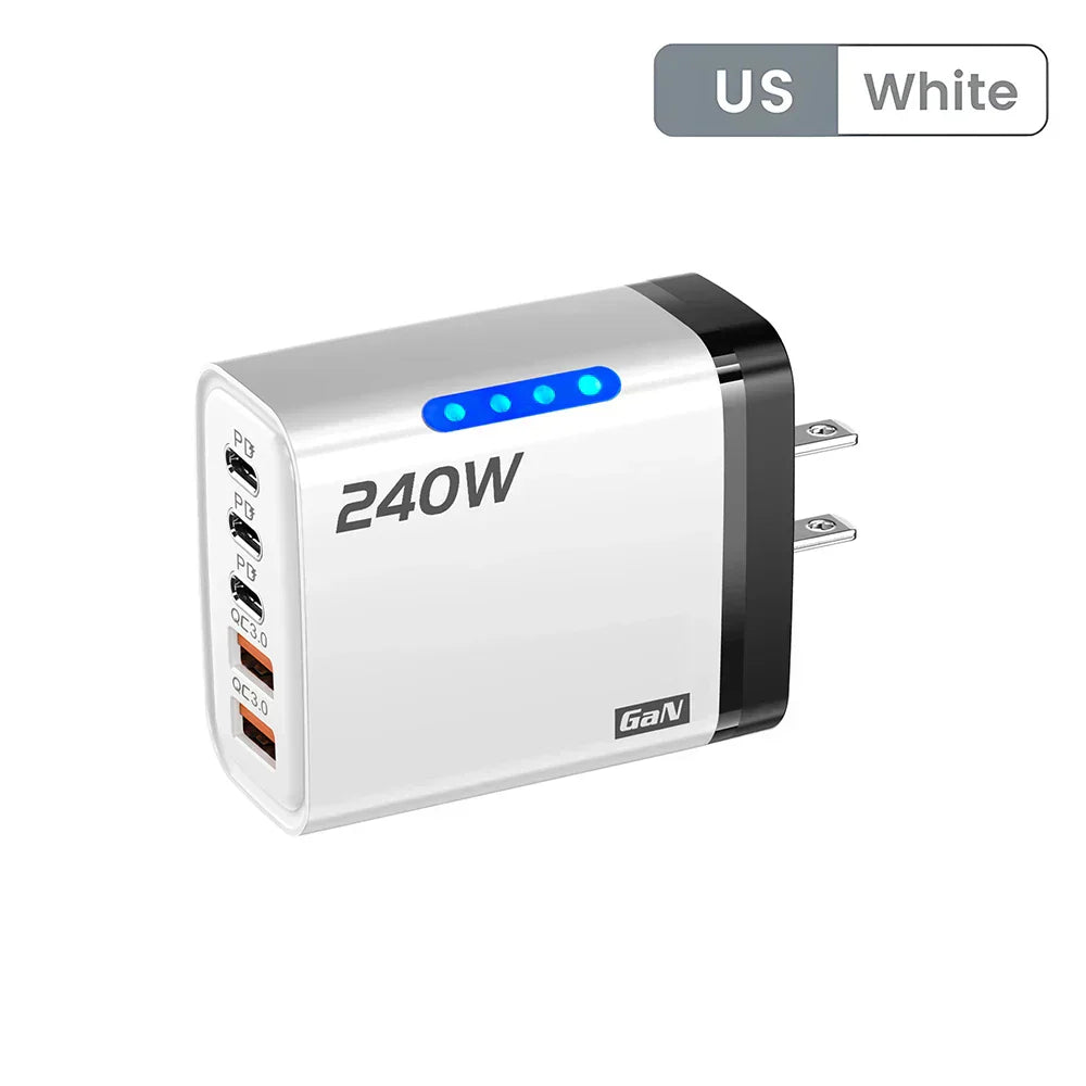 5-Port USB-C PD Charger