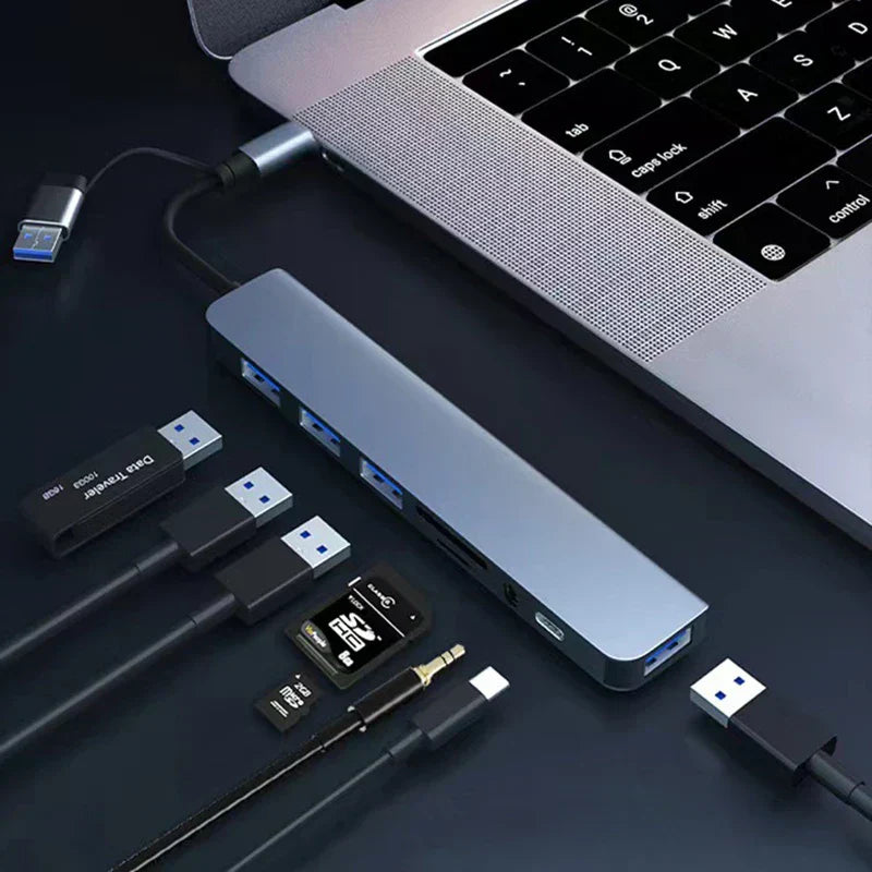 8-in-2 USB Type-C Hub