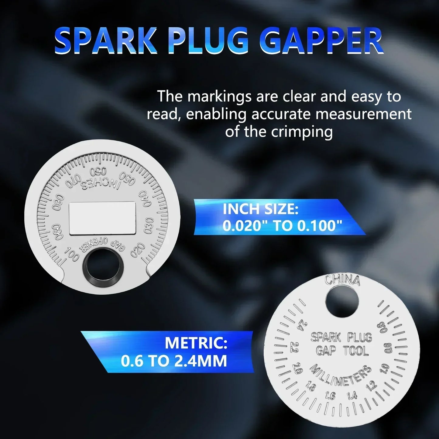 PowerFix 15-Piece Spark Plug Kit