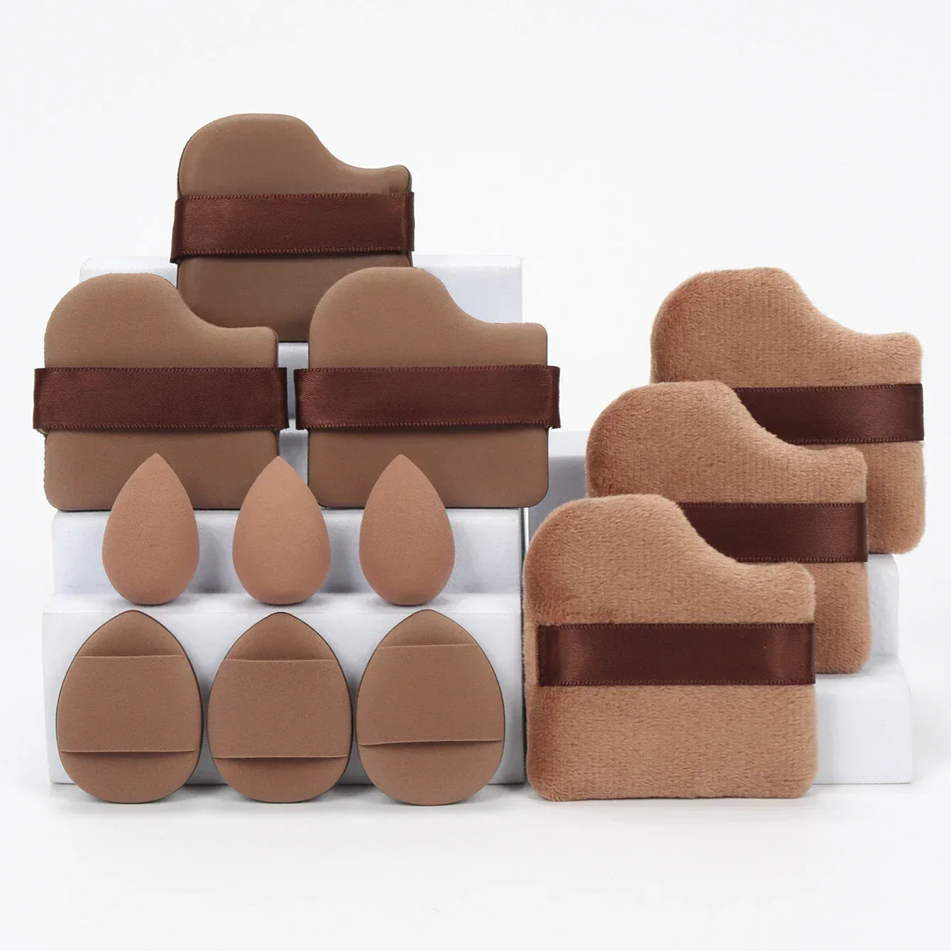 GlamEase 12-Piece Makeup Sponge Set