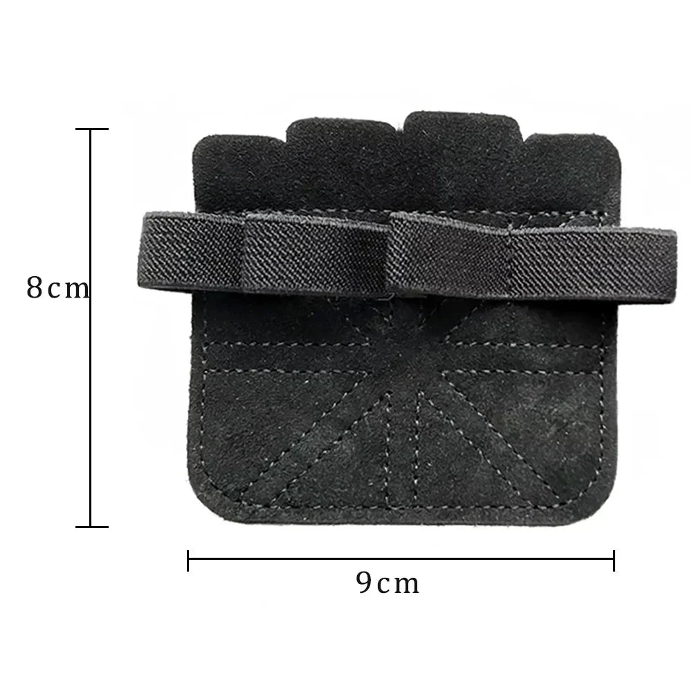 Cowhide Weightlifting Gloves