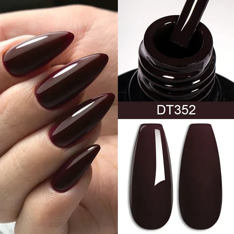 MEET ACROSS Red Gel Polish