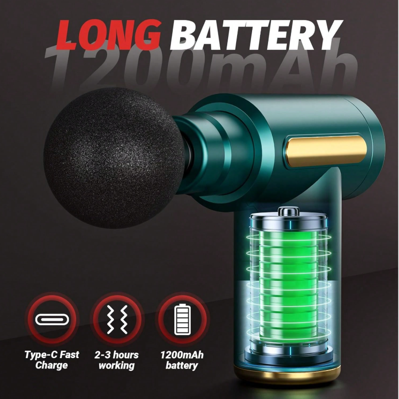 Portable Deep Tissue Massage Gun