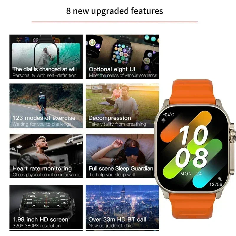 LAXASFIT Smart Bluetooth Watch