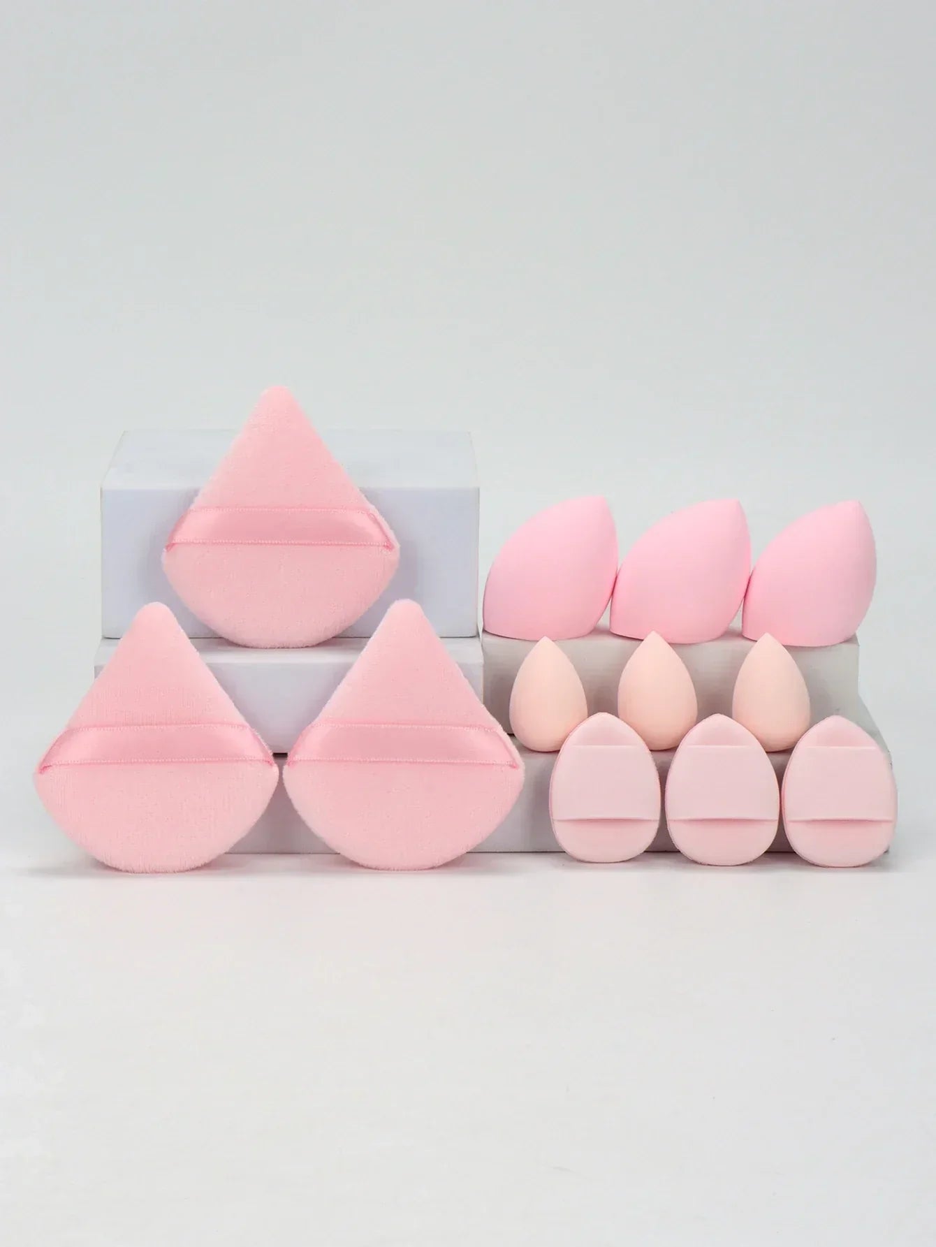 GlamEase 12-Piece Makeup Sponge Set
