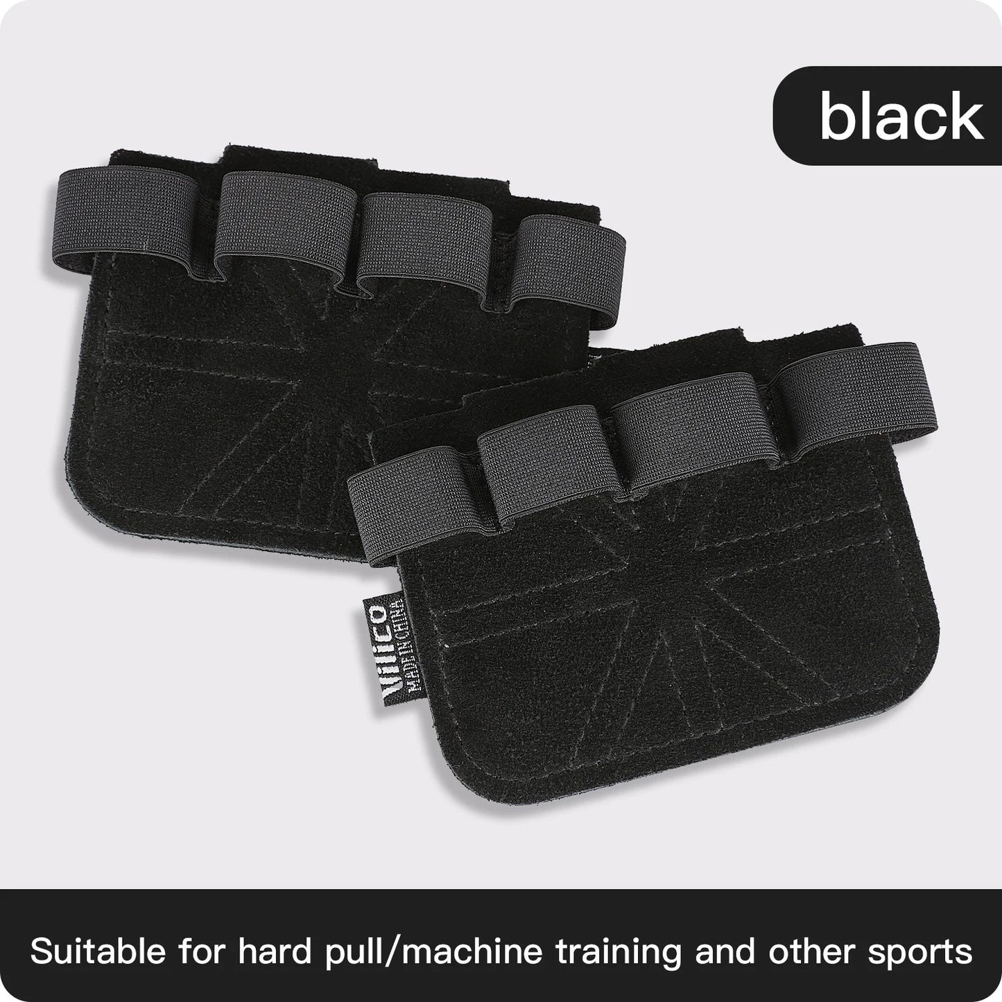 Leather Weightlifting Gloves