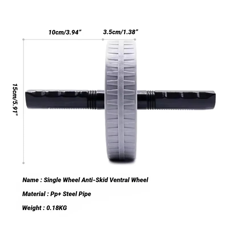 Non-Slip Abdominal Roller
