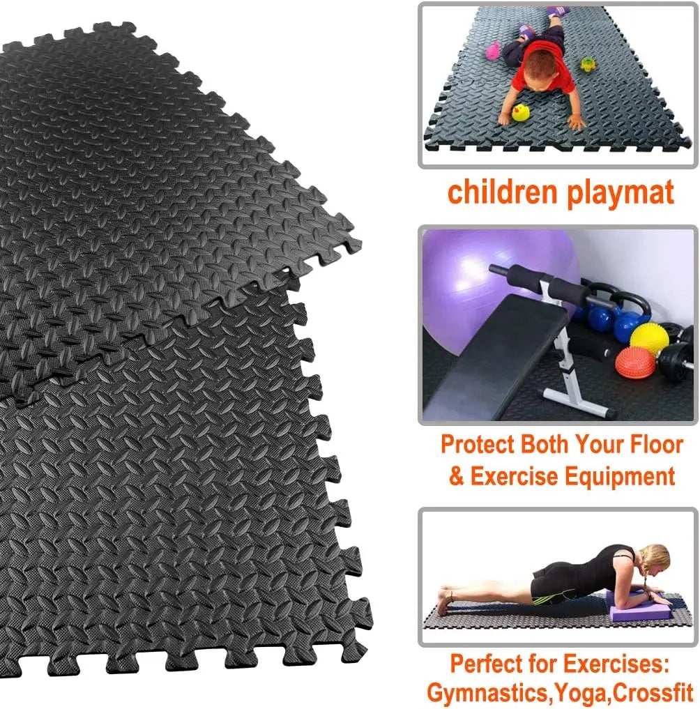 EVA Puzzle Fitness Mat