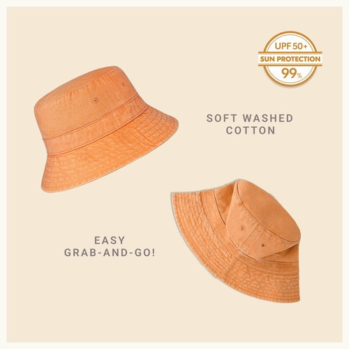 Classic Cotton Bucket Hat for Summer – Lightweight Cotton Sun Hat