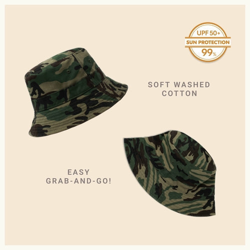 Classic Cotton Bucket Hat for Summer – Lightweight Cotton Sun Hat